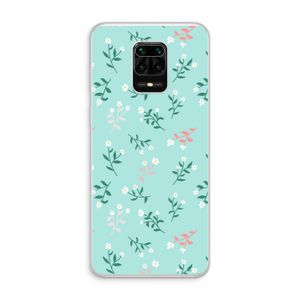 Small white flowers: Xiaomi Redmi Note 10 Lite Transparant Hoesje