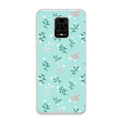 Small white flowers: Xiaomi Redmi Note 10 Lite Transparant Hoesje