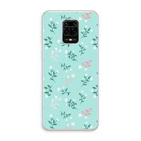 Small white flowers: Xiaomi Redmi Note 10 Lite Transparant Hoesje Small white flowers: Xiaomi Redmi Note 10 Lite Transparant Hoesje