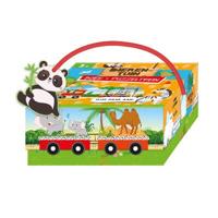 Puzzeltrein Dierentuin (Hardback)