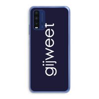 Gijweet: Xiaomi Redmi 9T Transparant Hoesje
