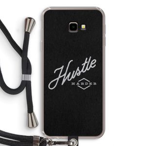 Hustle: Samsung Galaxy J4 Plus Transparant Hoesje met koord