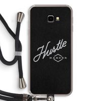 Hustle: Samsung Galaxy J4 Plus Transparant Hoesje met koord
