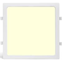 LED Paneel Downlight 24W - Warm Wit 3000K - Vierkant 30x30 - Inbouw