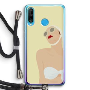 Summer: Huawei P30 Lite Transparant Hoesje met koord