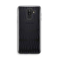 Marrakech Zigzag: Samsung Galaxy J8 (2018) Transparant Hoesje - thumbnail