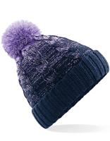 Beechfield CB459 Ombré Beanie - Lavender/French Navy - One Size