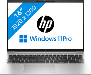 HP EliteBook 860 16 G10 Laptop 40,6 cm (16") WUXGA Intel® Core™ i7 i7-1355U 16 GB DDR5-SDRAM 512 GB SSD Wi-Fi 6E (802.11ax) Windows 11 Pro Zilver