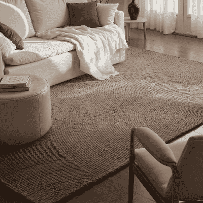Vloerkleed Eleni Taupe 200x300 Cm Hoogpolig Home Collectie - Dekbed-Discounter.nl