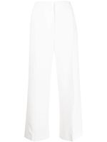 Jil Sander pantalon ample à coupe courte - Blanc