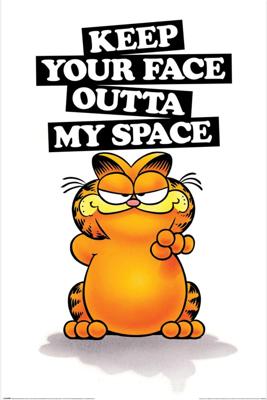 Poster Garfield Keep Your Face 61x91,5cm