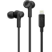 Belkin ROCKSTAR™ in-ear oordopjes met Lightning connector - Zwart - thumbnail