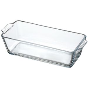 Chef Traiteur Ovenschaal van borosilicaat glas - rechthoek - 0.8 Liter - 23 x 10 x 6 cm