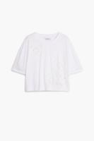 Effen T-shirt details - WHITE - L