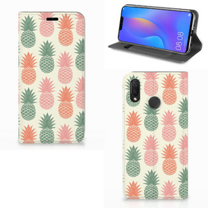 Huawei P Smart Plus Flip Style Cover Ananas