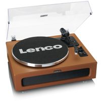 Lenco LS-430BN platenspeler met 4 ingebouwde luidsprekers - thumbnail