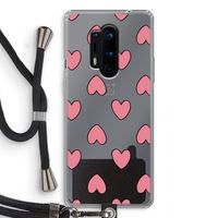 Ondersteboven verliefd: OnePlus 8 Pro Transparant Hoesje met koord