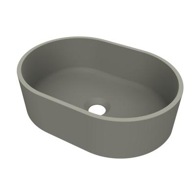 Arcqua Case waskom ovaal 40x28 mat beton WAS245001