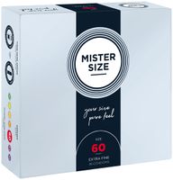MISTER SIZE 60 - Ruimere XL Condooms Ultradun 36 stuks