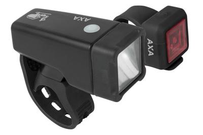 AXA Niteline T1 Lichting set Batterij - Zwart AXA Niteline T1 Lichting set Batterij - Zwart