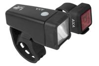 AXA Niteline T1 Lichting set Batterij - Zwart AXA Niteline T1 Lichting set Batterij - Zwart