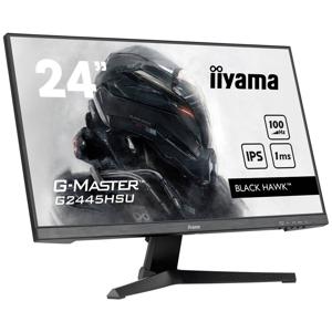 Iiyama G2445HSU-B1 Gaming monitor Energielabel E (A - G) 61 cm (24 inch) 1920 x 1080 Pixel 16:9 1 ms DisplayPort, HDMI, Hoofdtelefoon (2.5 mm jackplug), USB