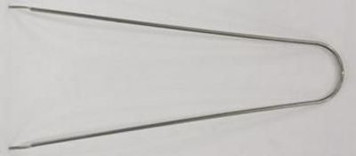 Gazelle spatbord stang 28 rvs 375mm