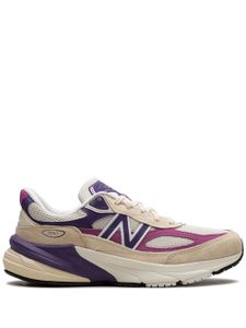 New Balance 990v6 "Made in USA - Macadamia Nut Magenta" sneakers - Tons neutres