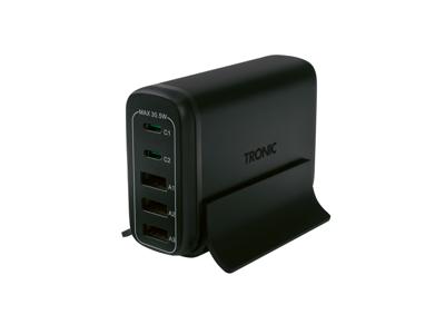 TRONIC USB-laadstation (Zwart)
