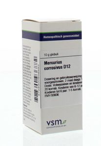 VSM Mercurius corrosivus D12 (10 gr)