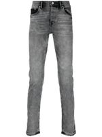 Purple Brand jean skinny à patch logo - Gris