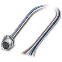 Phoenix Contact 1456103 Sensor/actuator inbouwconnector M8 Aantal polen: 6 Bus, inbouw 0.50 m 1 stuk(s) - thumbnail