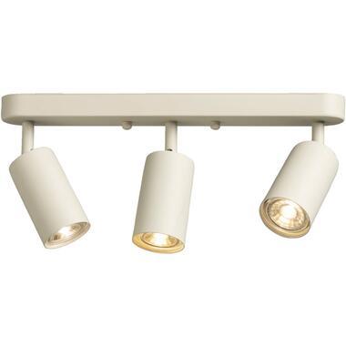3-spot Basic - beige - 10xØ38 cm - Leen Bakker