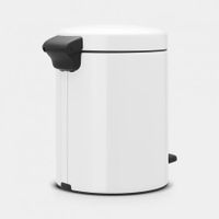 Brabantia newIcon pedaalemmer 2 x 2 liter met 2 kunststof binnenemmers - White - thumbnail