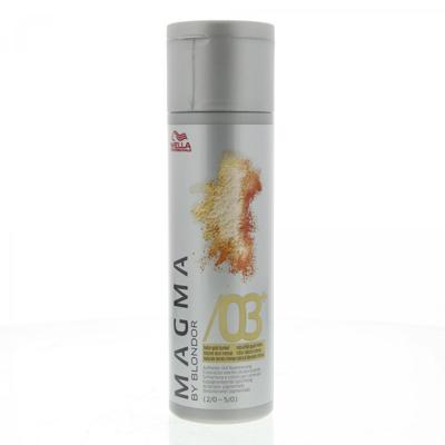 Wella Poeder Professionals Magma High Lightening Color /03+ Powder 120gr Wella Poeder Professionals Magma High Lightening Color /03+ Powder 120gr
