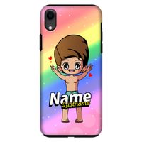 Chibi Maker man: iPhone XR Tough Case