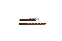 Horlogeband Fossil BQ3396 Leder Bruin 8mm