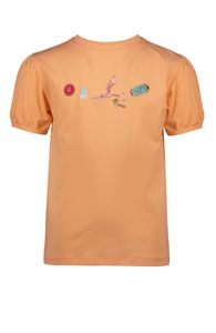 NoNo Meisjes - t-shirt Kella - Papaya Punch