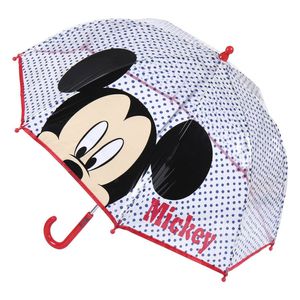Disney Mickey Mouse paraplu - voor kinderen - blauw - D71 cm   -