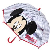 Disney Mickey Mouse paraplu - voor kinderen - blauw - D71 cm