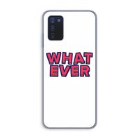 Whatever: Samsung Galaxy A03s Transparant Hoesje