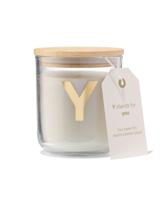 HEMA Kaars in glas Ø8x10cm letter Y