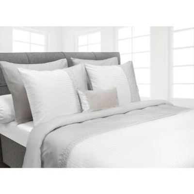 Heckett & Lane dekbedovertrek Joy - wit - 140x220 cm