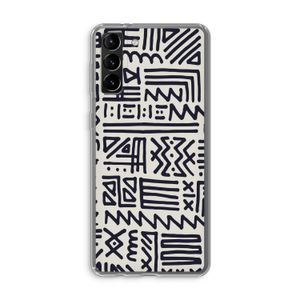 Marrakech print: Samsung Galaxy S21 Plus Transparant Hoesje