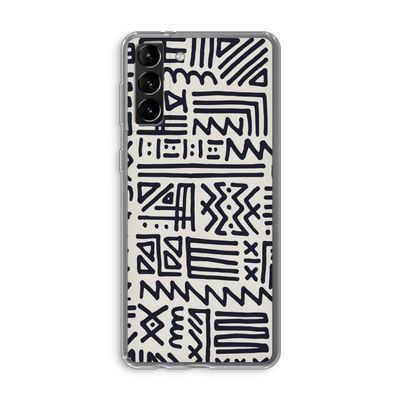 Marrakech print: Samsung Galaxy S21 Plus Transparant Hoesje