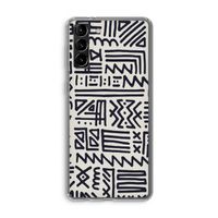 Marrakech print: Samsung Galaxy S21 Plus Transparant Hoesje