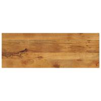 Tafelblad rechthoekig 160x50x2,5 cm massief mangohout