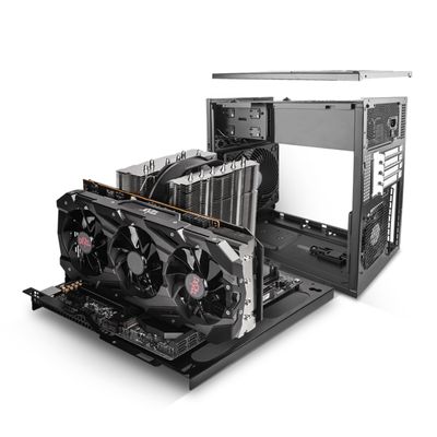 SilverStone SST-CS330B midi tower behuizing