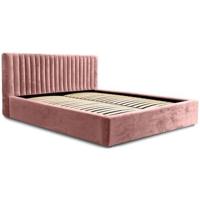 Trae Mobler Vegas 140 x 200 cm Gestoffeerd Bed Stoffig Roze