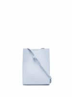 Jil Sander sac à bandoulière à logo imprimé - Bleu